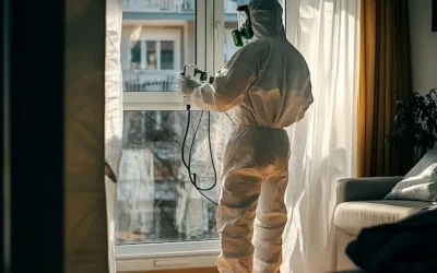 Dedetização de residências em áreas de risco de proliferação de dengue no Rio de Janeiro