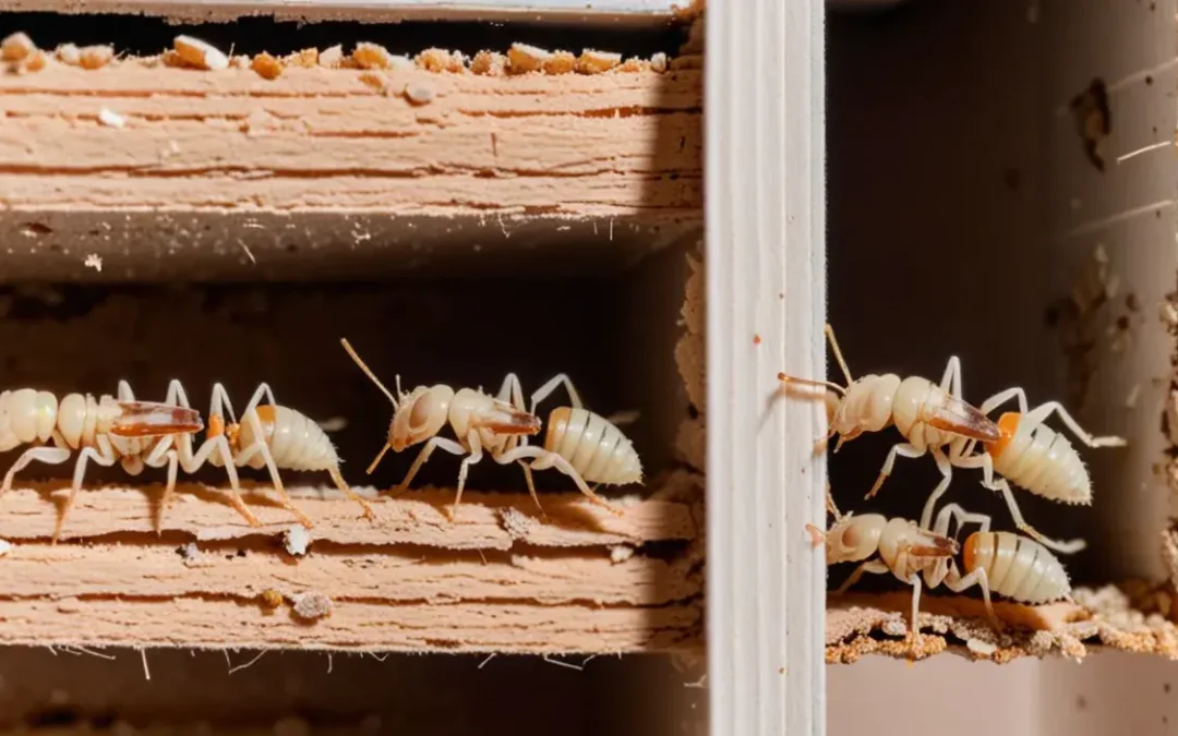 Como identificar cupins no apartamento? Sinais reais que aparecem antes da infestação